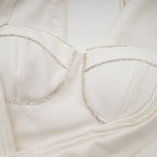 Solange kurdele mini elbise