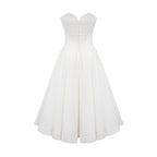 Katherine korse midi Beyaz