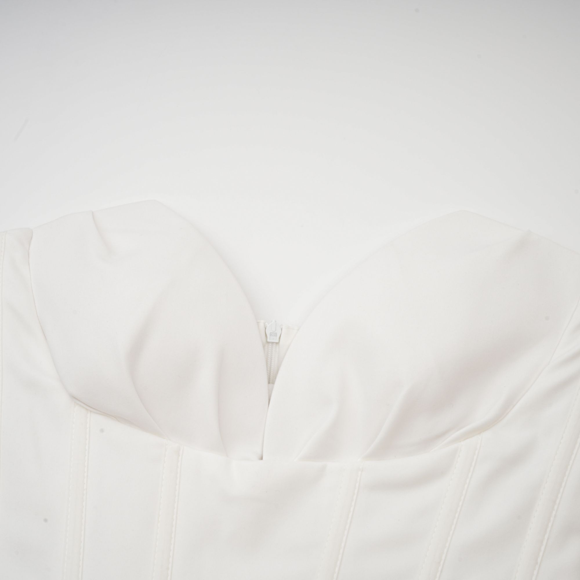 Katherine korse midi Beyaz