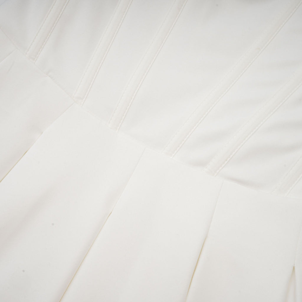 Katherine korse midi Beyaz