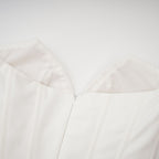 Katherine korse midi Beyaz