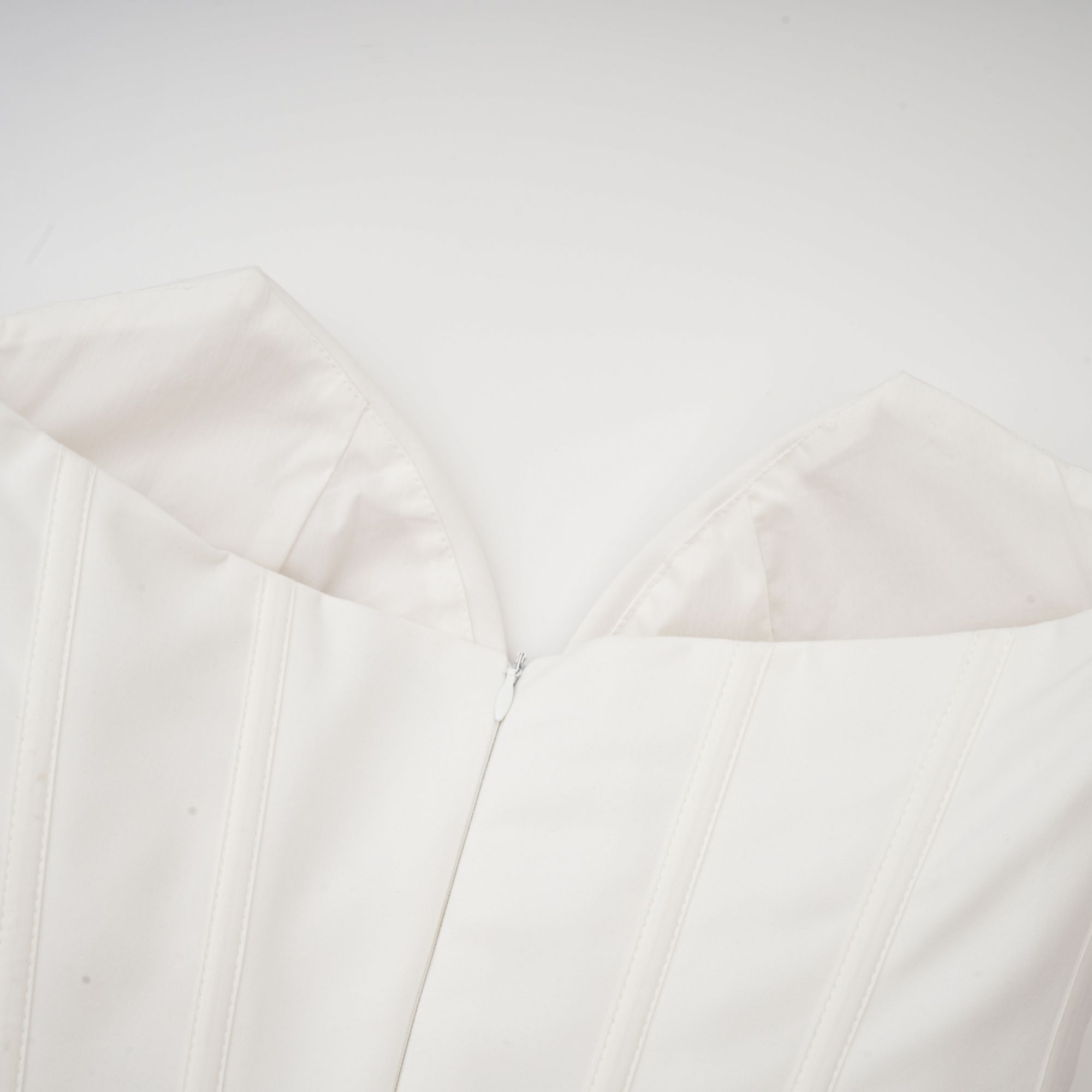 Katherine korse midi Beyaz