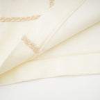 Çiçek İşlemeli Midi Elbise