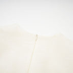 Çiçek İşlemeli Midi Elbise