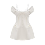 Kelly dantel mini elbise