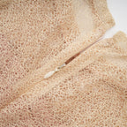 Nerissa pile midi elbise