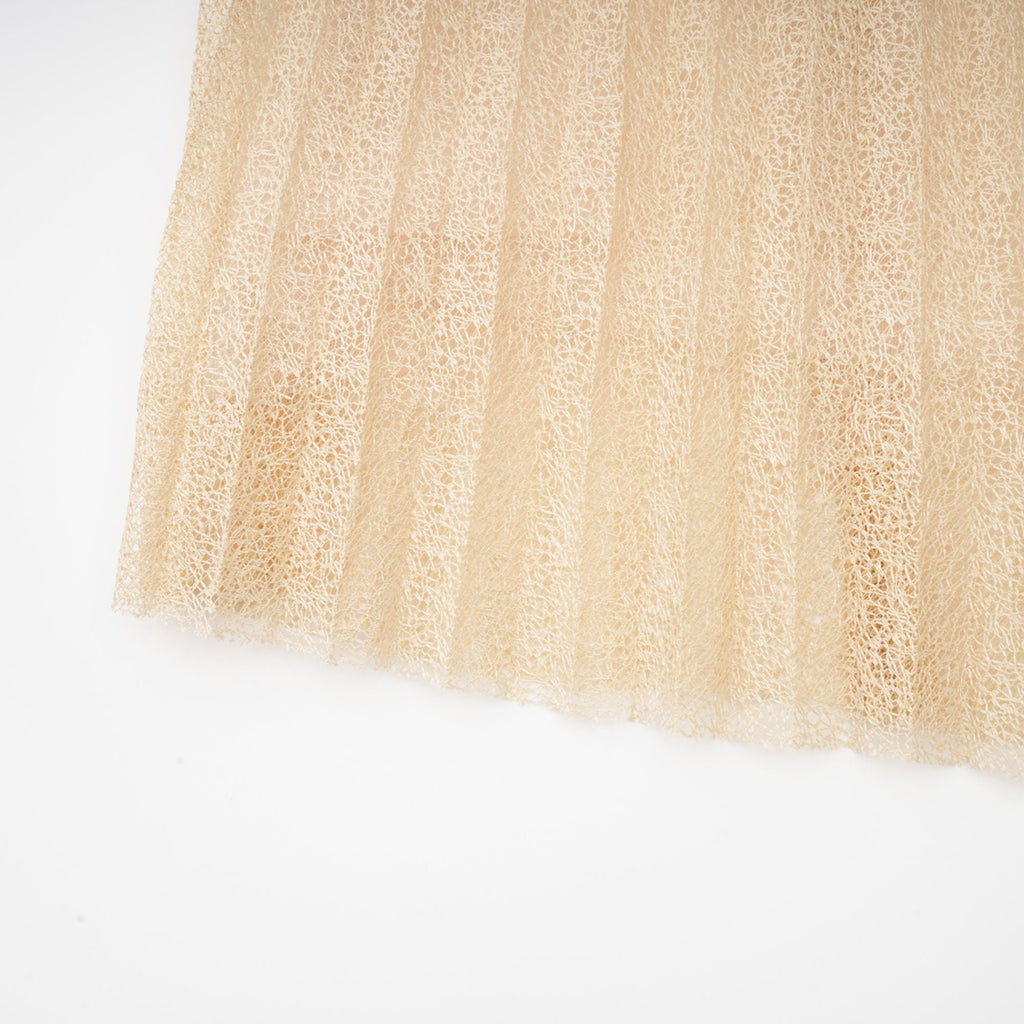 Nerissa pile midi elbise