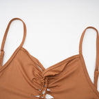 Capriana kesimli mini elbise