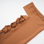 Capriana kesimli mini elbise