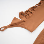 Capriana kesimli mini elbise