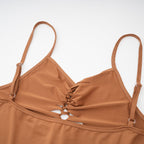 Capriana kesimli mini elbise