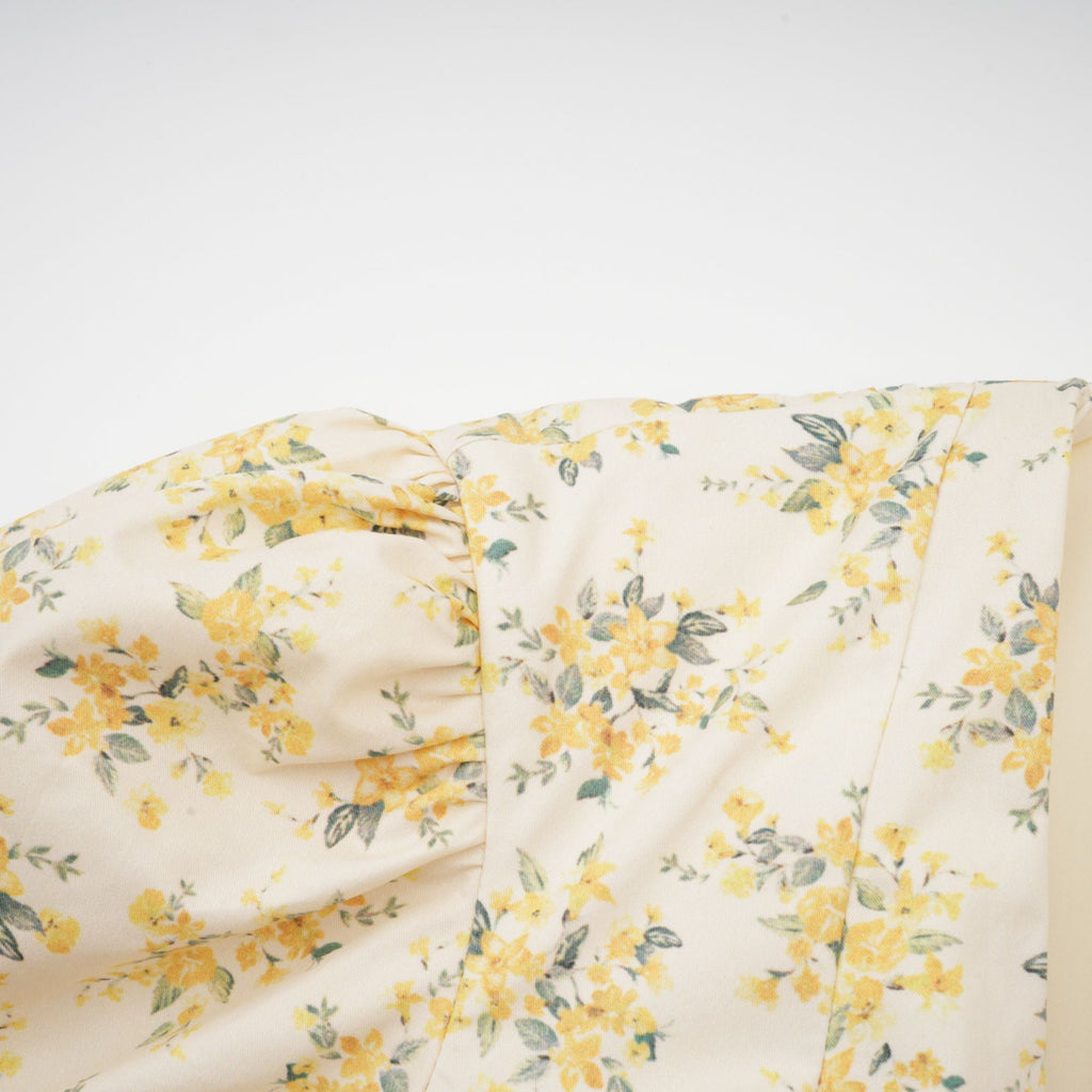 Liane çiçek mini elbise