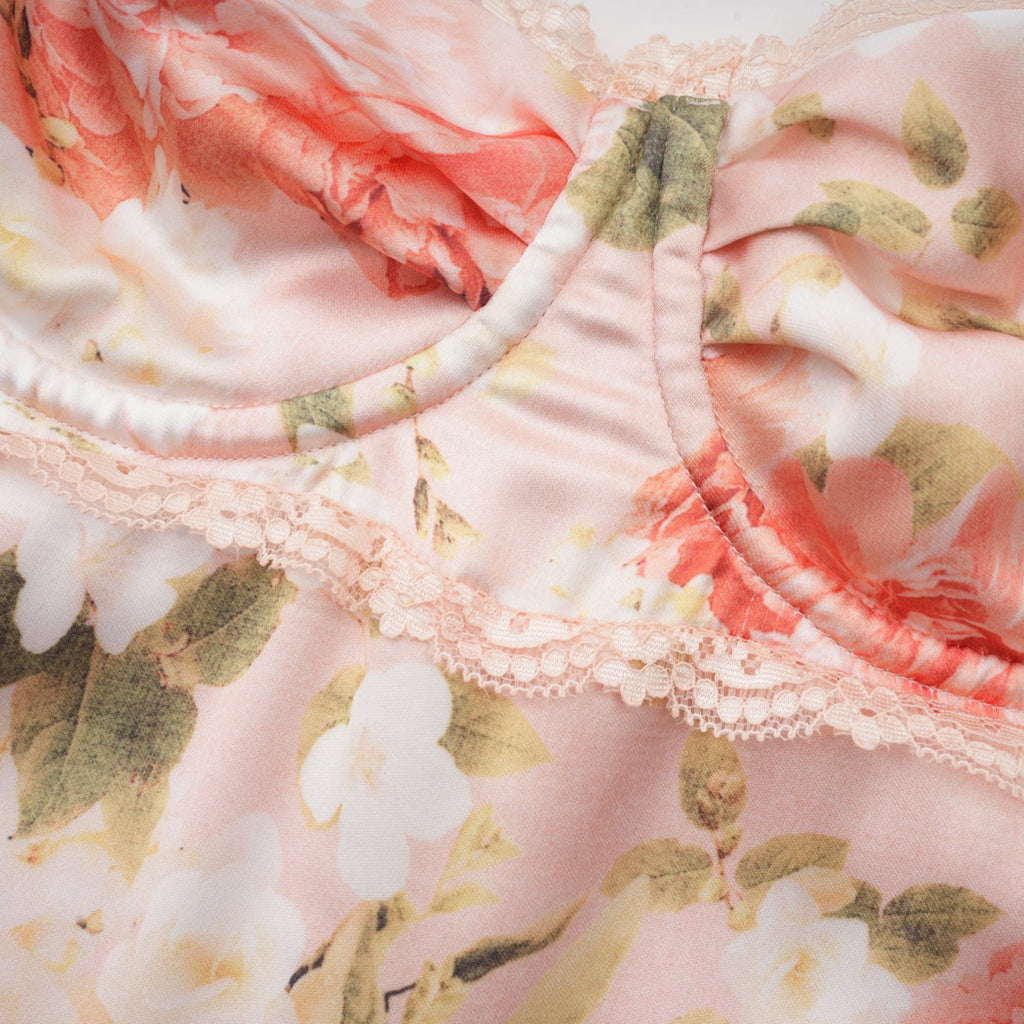 Yvette saten maksi elbise