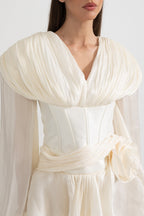 Kabarık Mini Elbise