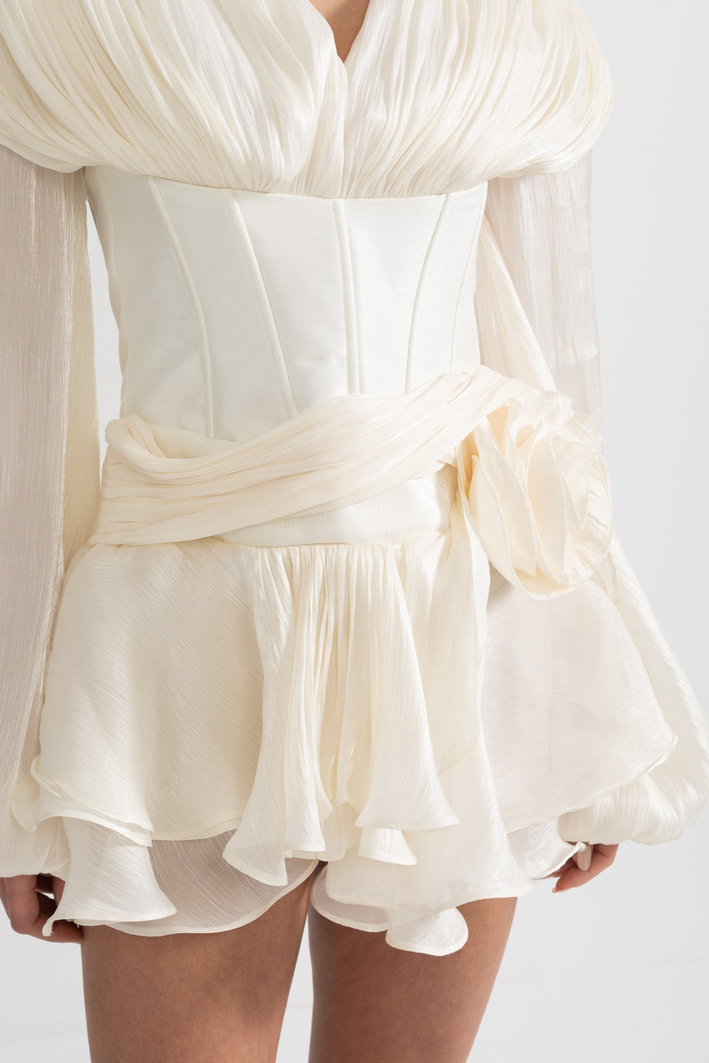 Kabarık Mini Elbise