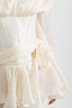 Kabarık Mini Elbise