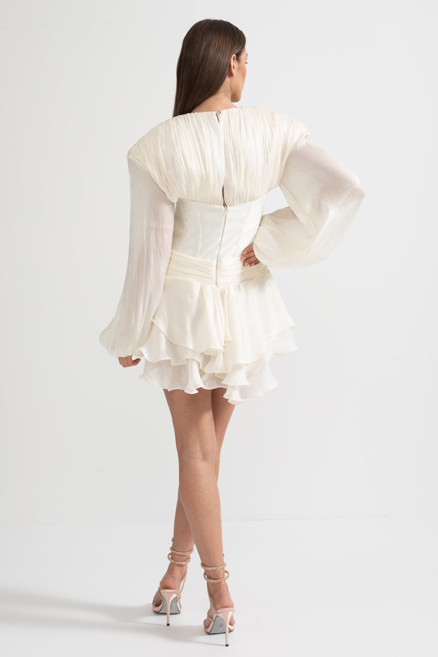 Kabarık Mini Elbise