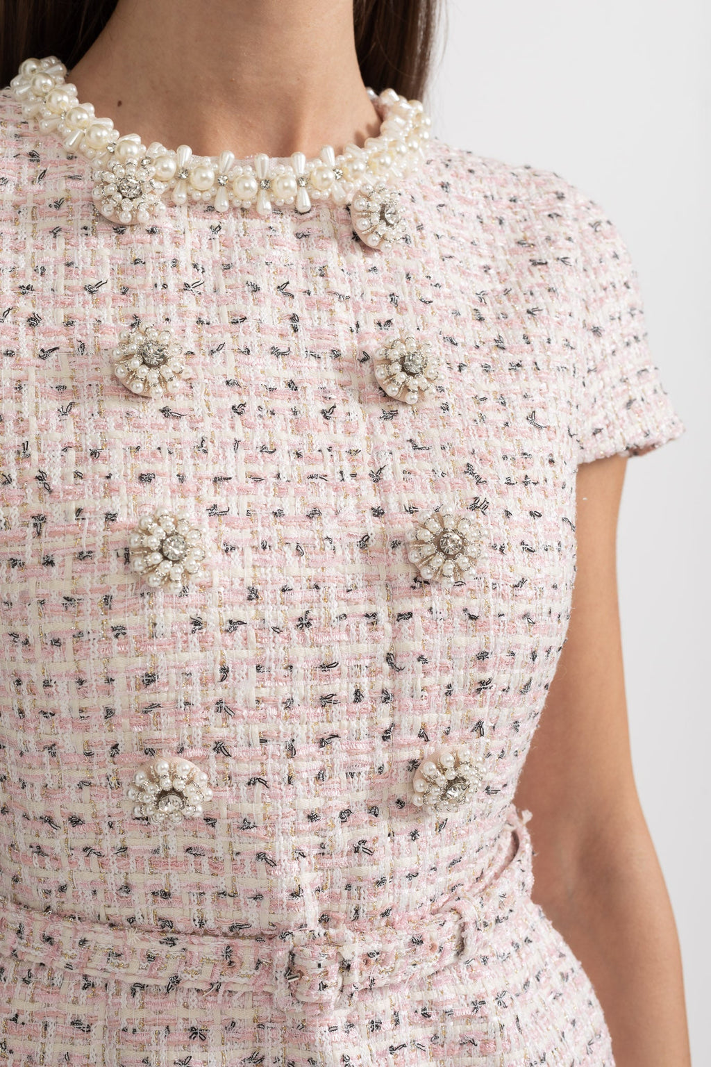 Kısa Kollu  Mini Elbise