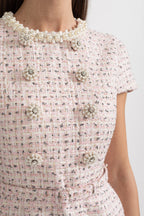 Kısa Kollu  Mini Elbise