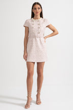 Kısa Kollu  Mini Elbise