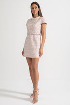 Kısa Kollu  Mini Elbise