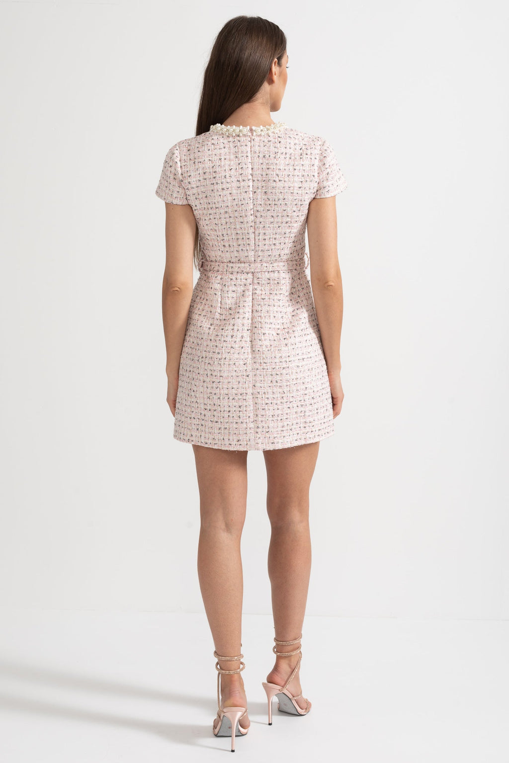 Kısa Kollu  Mini Elbise