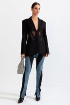 Korseli blazer ceket