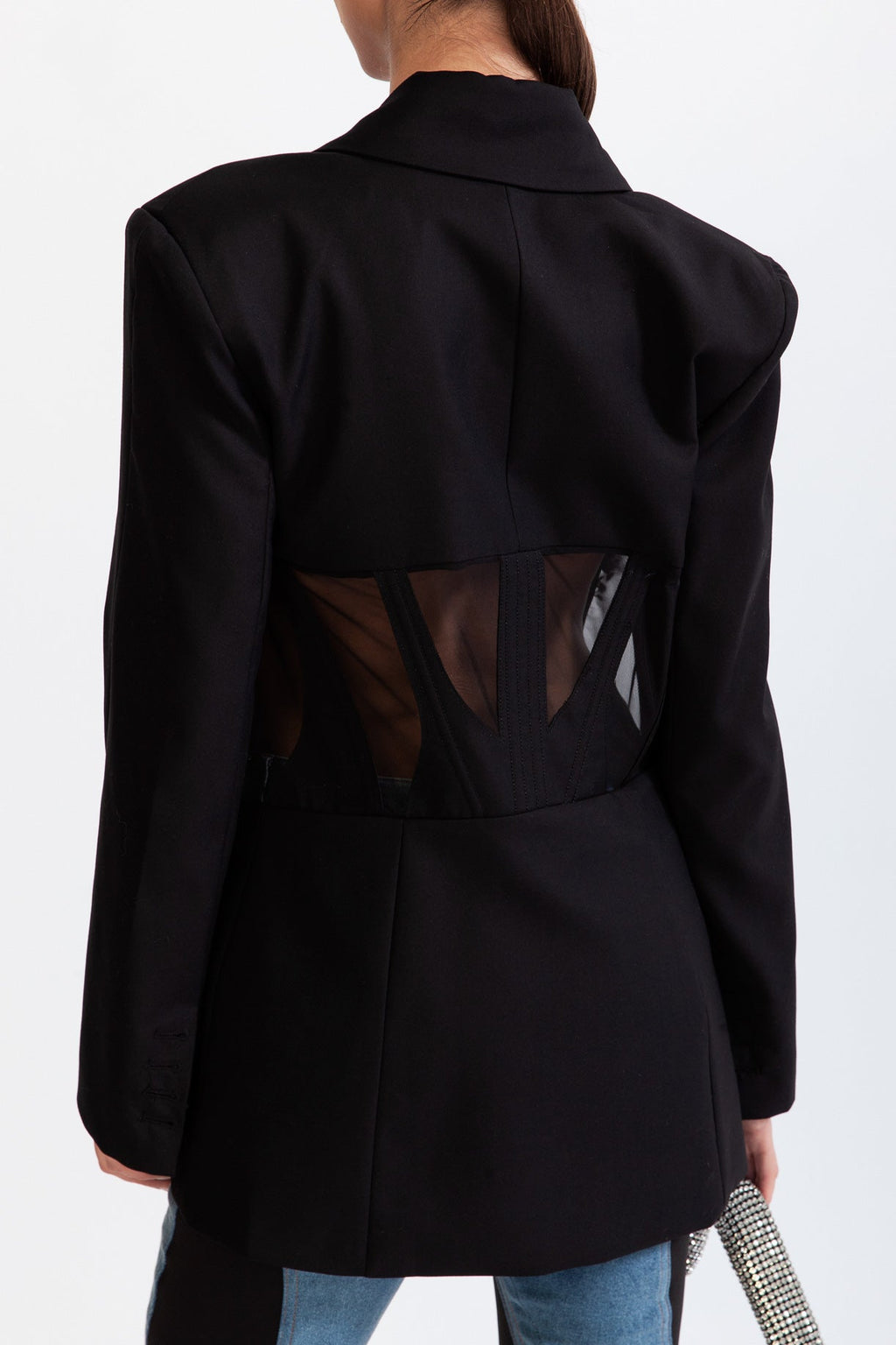 Korseli blazer ceket