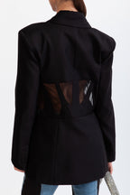 Korseli blazer ceket