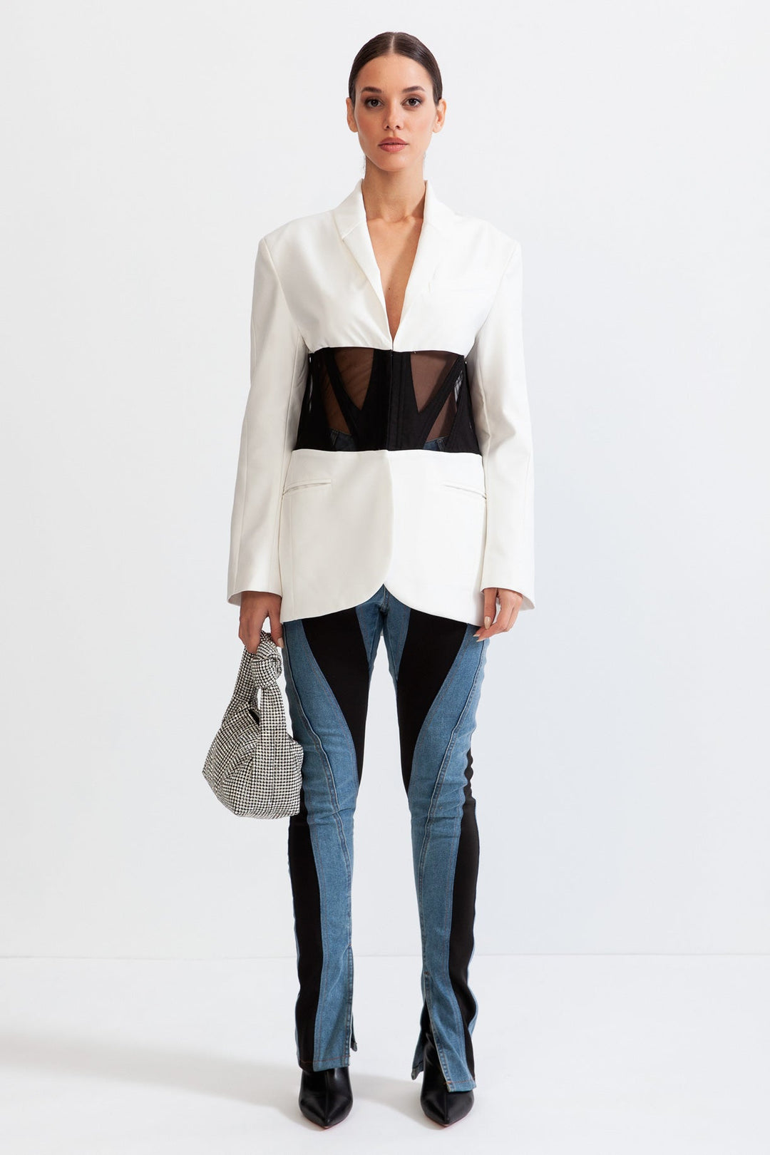 Korseli blazer ceket