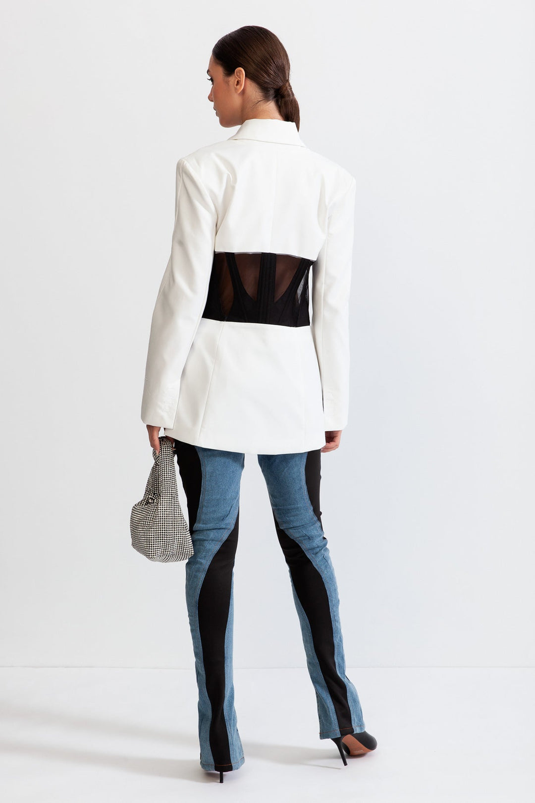 Korseli blazer ceket