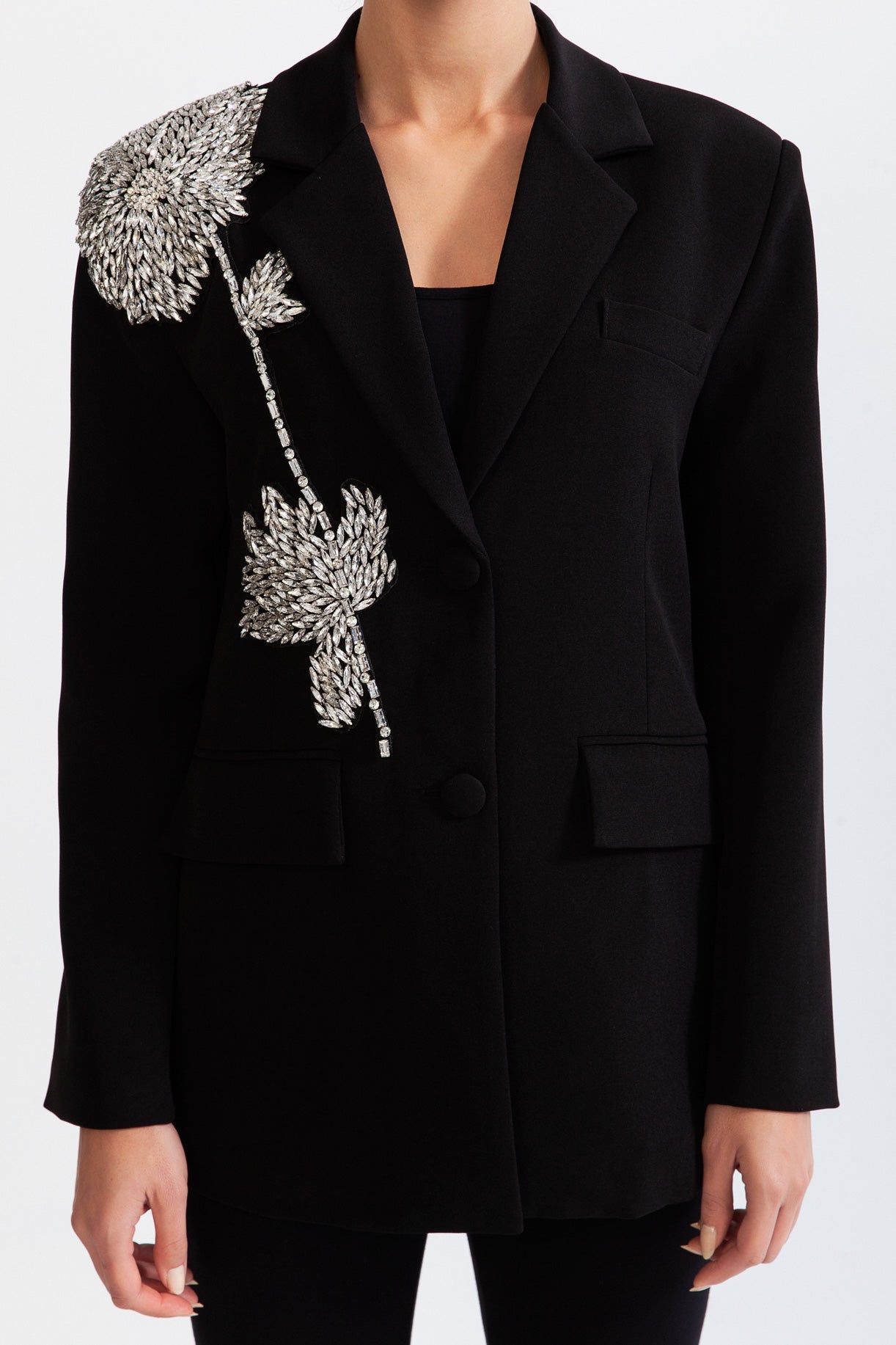 işlemeli blazer ceket