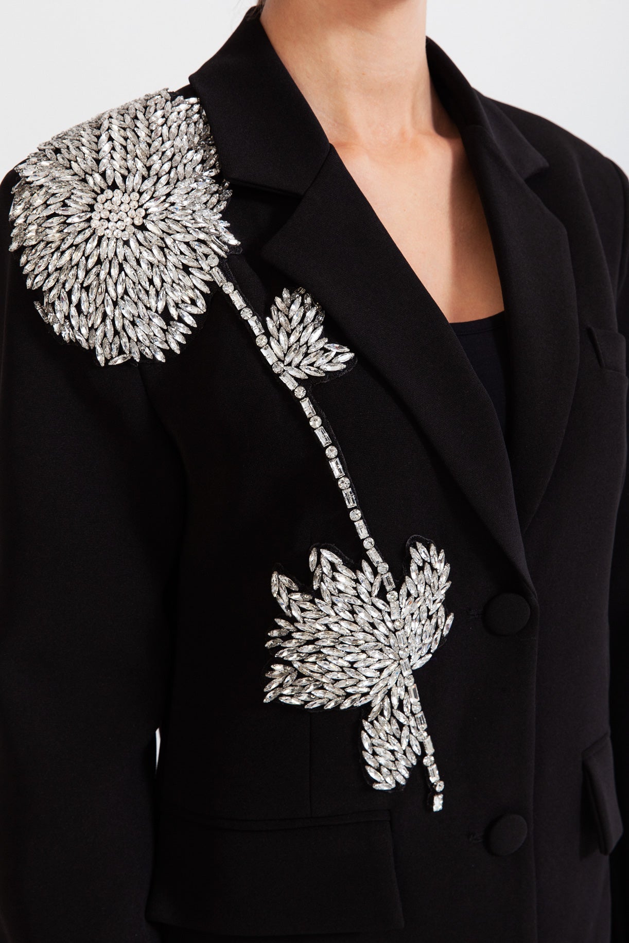 işlemeli blazer ceket