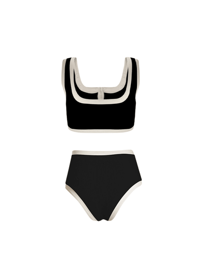 Düğme Detaylı Bikini Takım