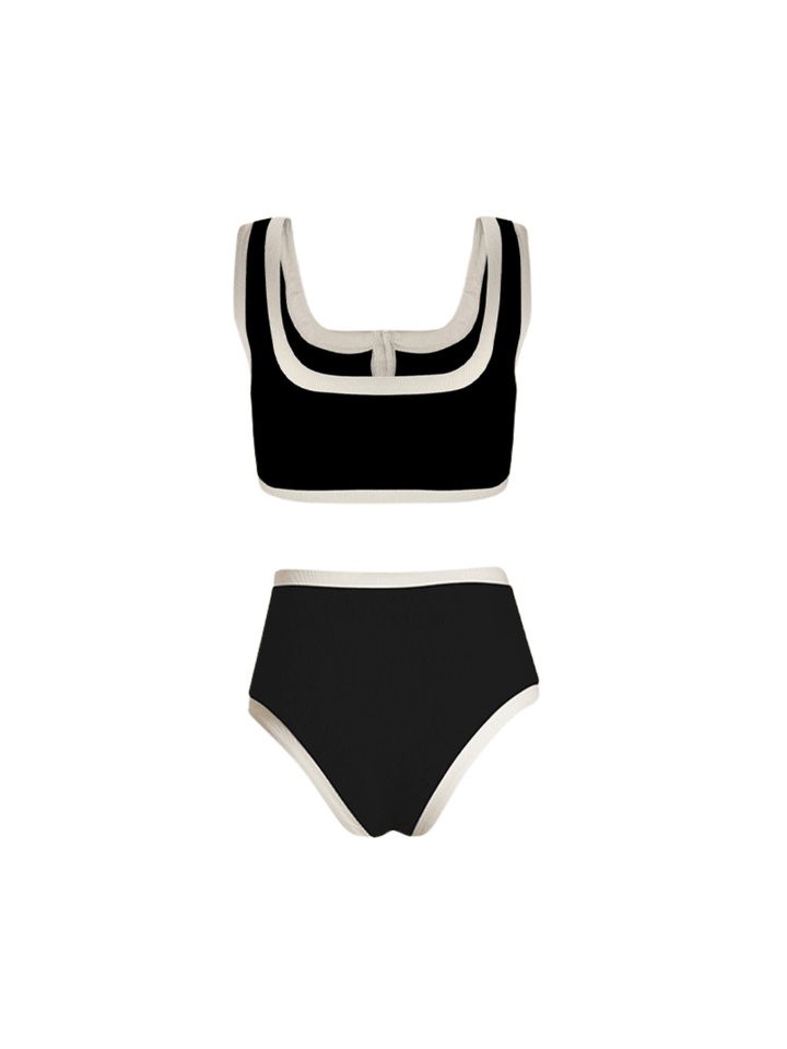 Düğme Detaylı Bikini Takım