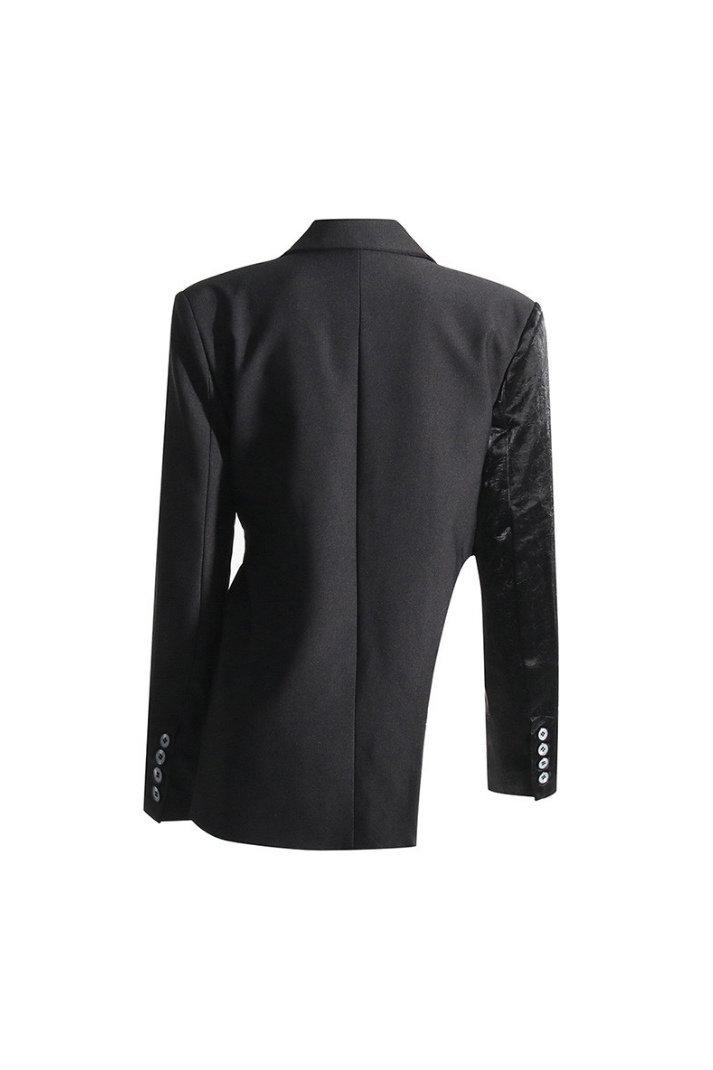 Lenora Patchwork Tasarım Blazer Ceket