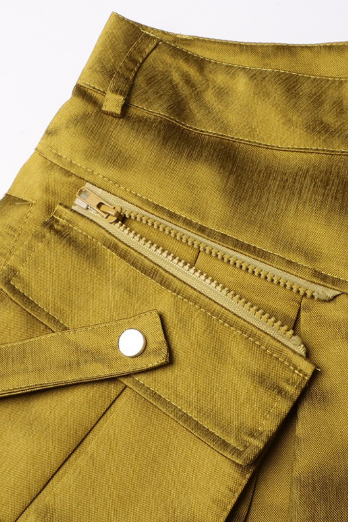 Kaitly Saten Kargo Pantolon