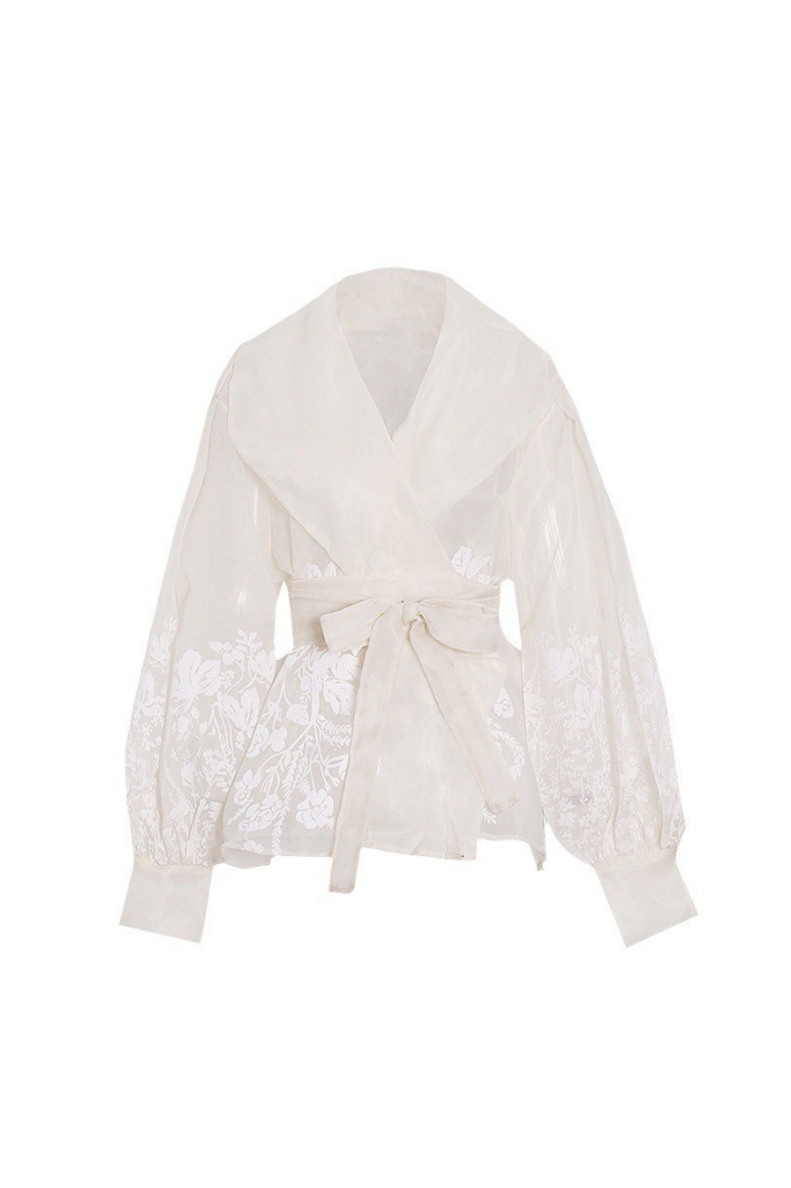 Soleil Çiçek Nakışlı Ceket