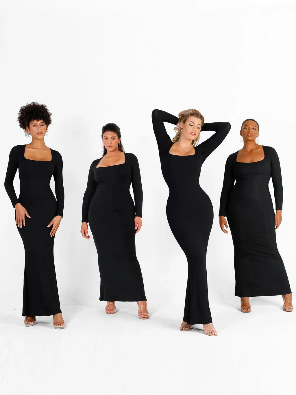 Val shapewear maksi Elbise