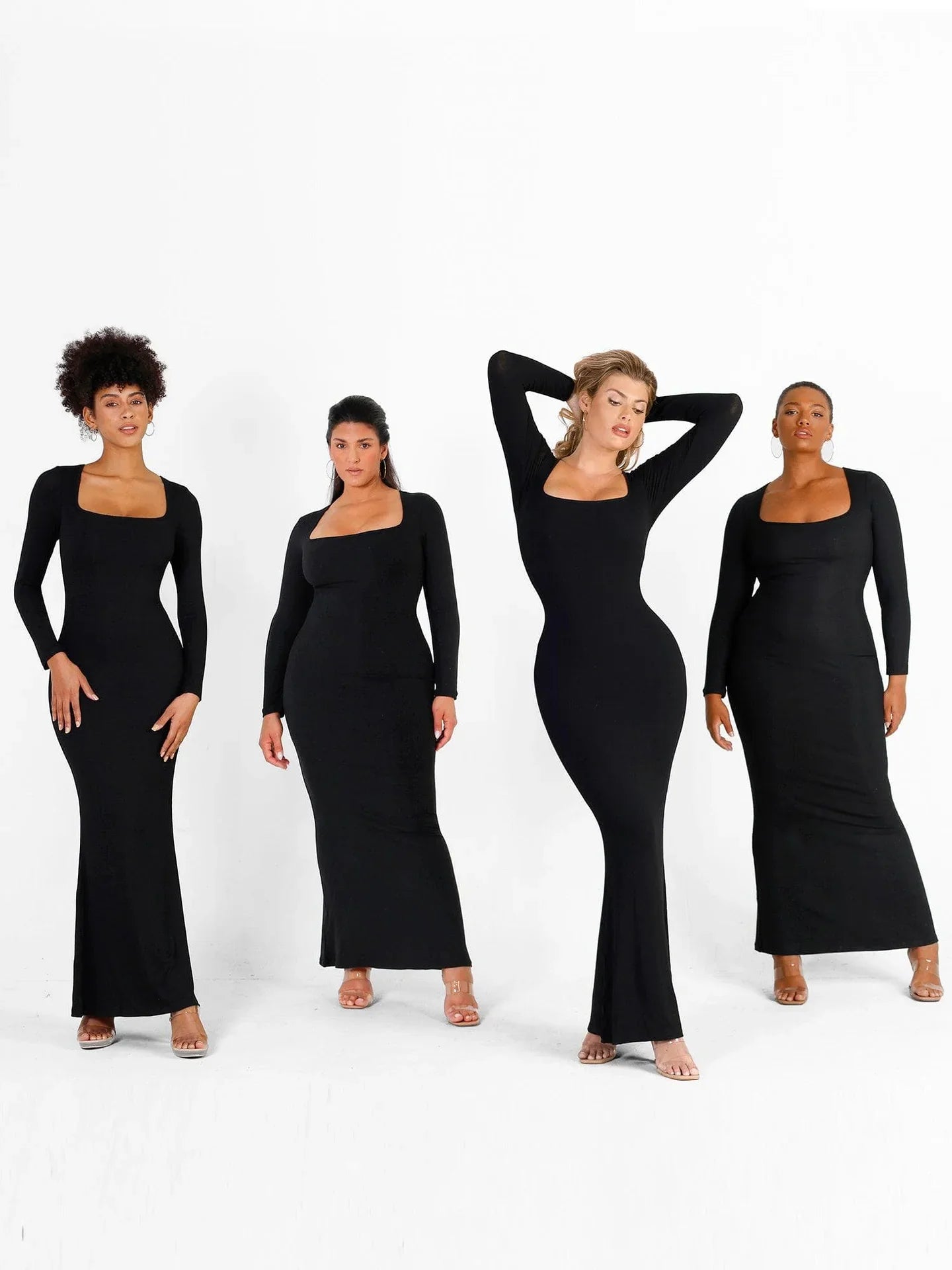 Val shapewear maksi Elbise