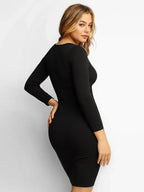 Val shapewear Midi Elbise