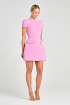 Pembe Mini Elbise