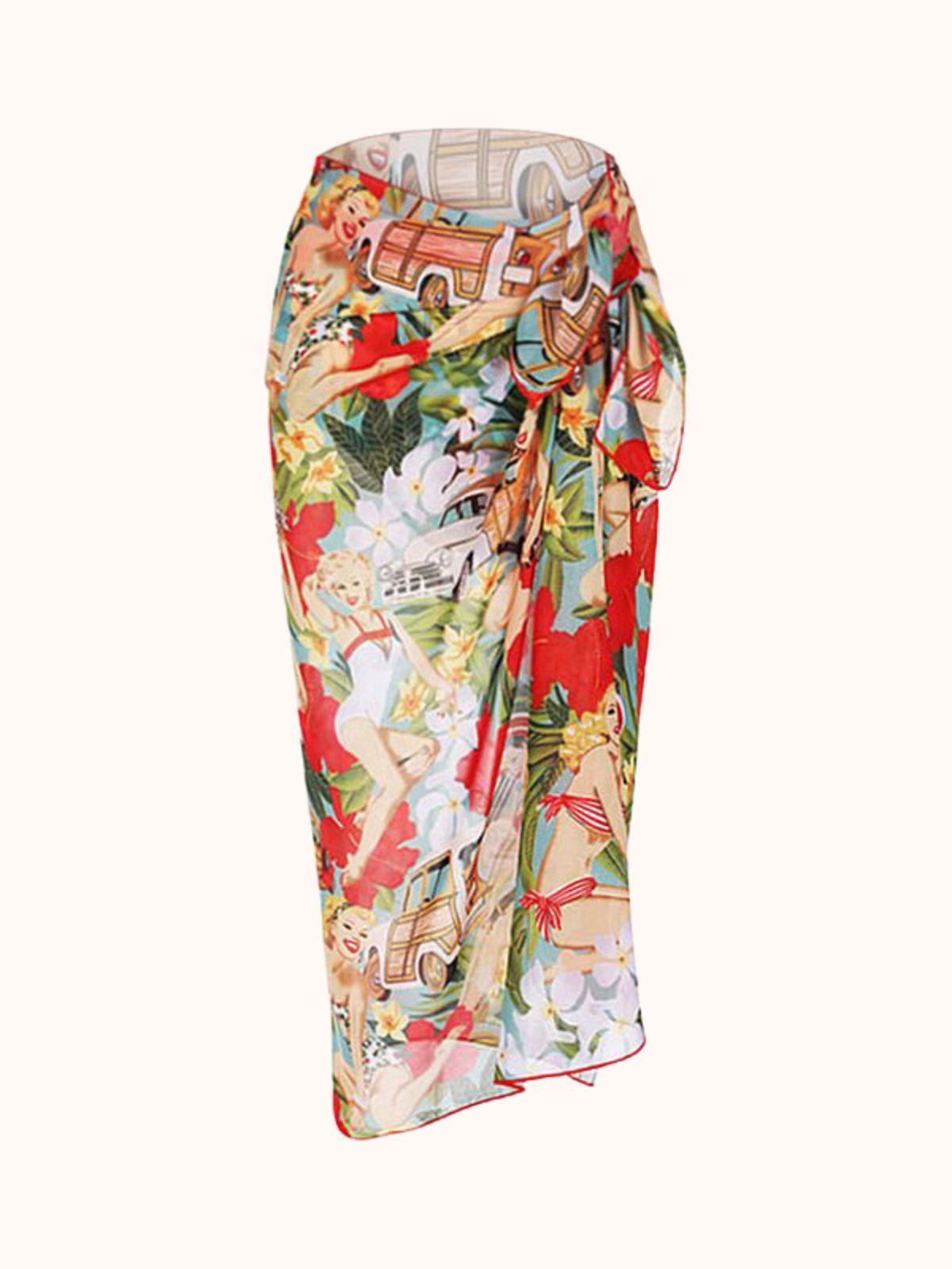 Rosemary Bikini ve Mayo Eteği Pareo Takım