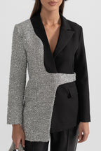 çift renk blazer ceket