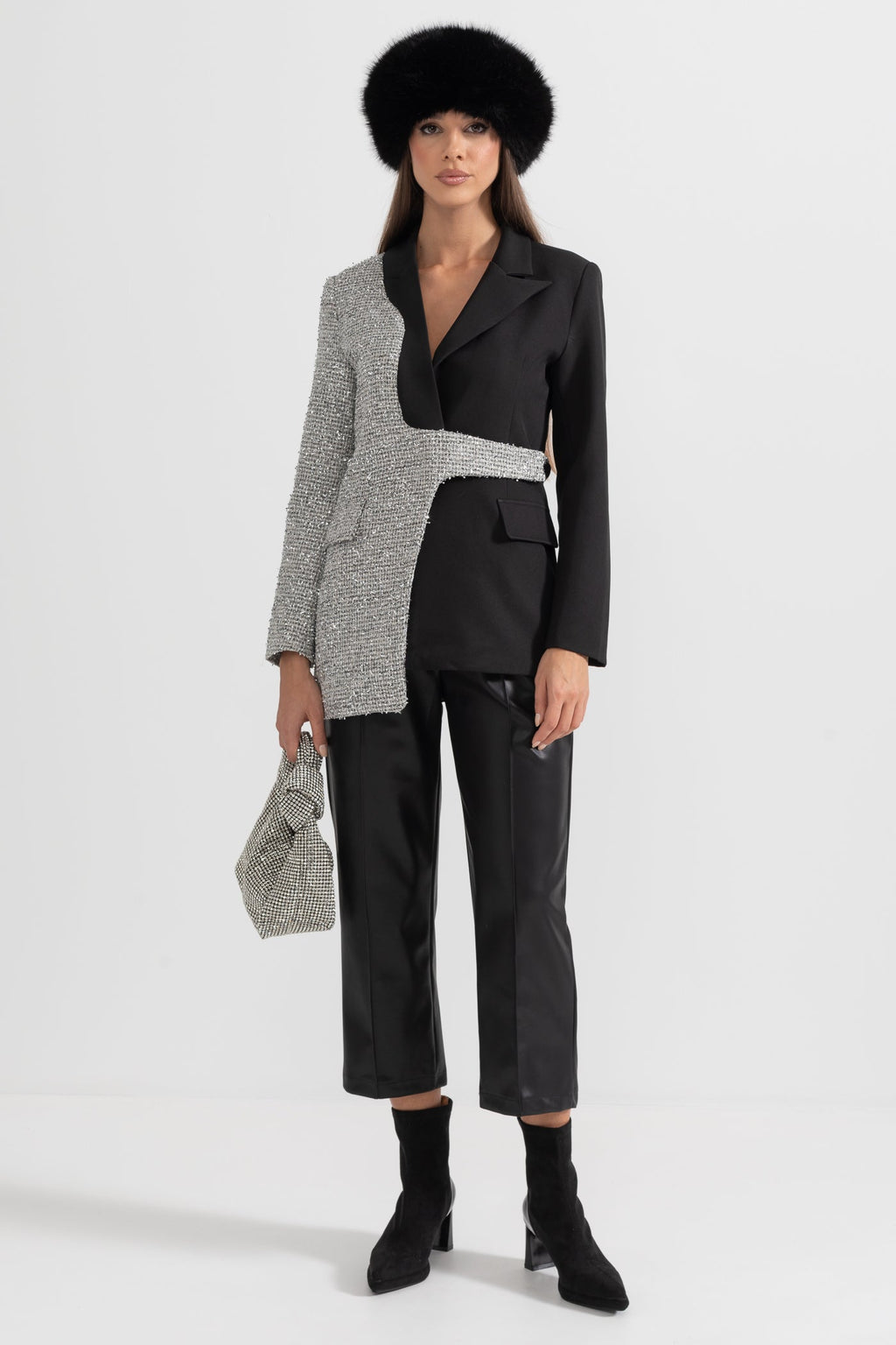 çift renk blazer ceket