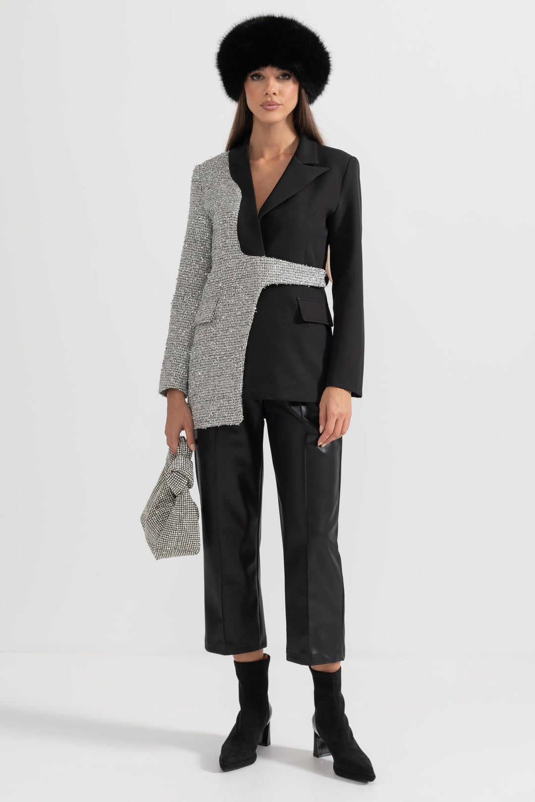 çift renk blazer ceket