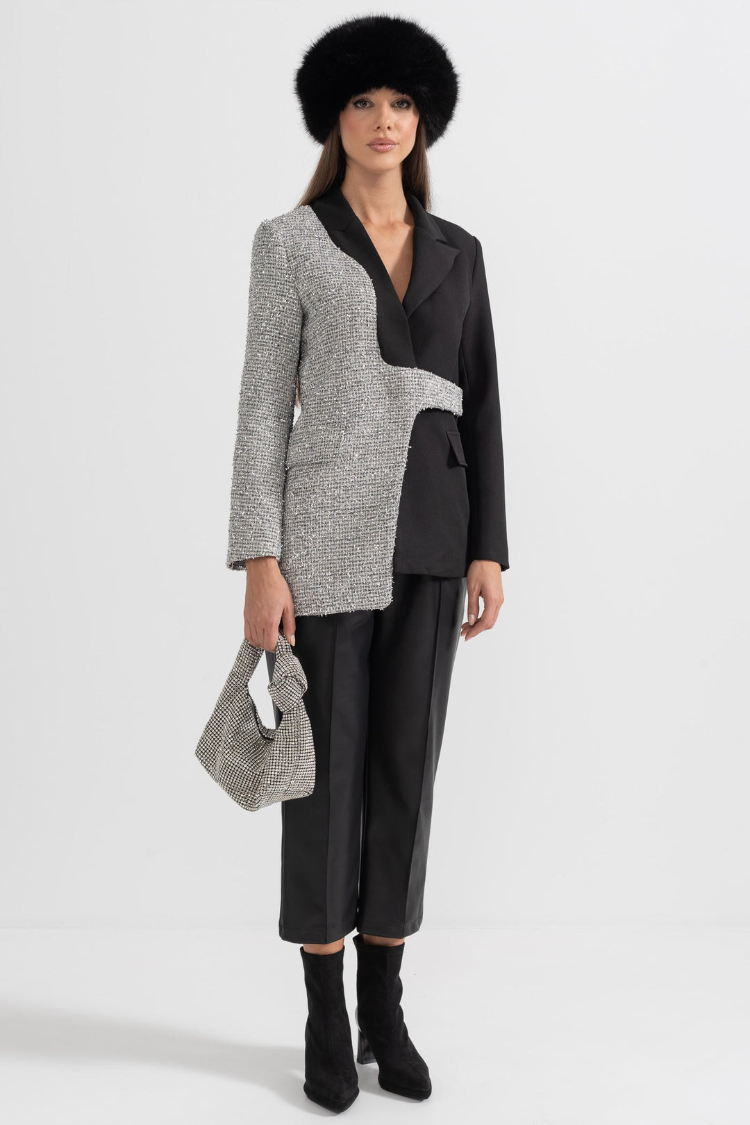 çift renk blazer ceket