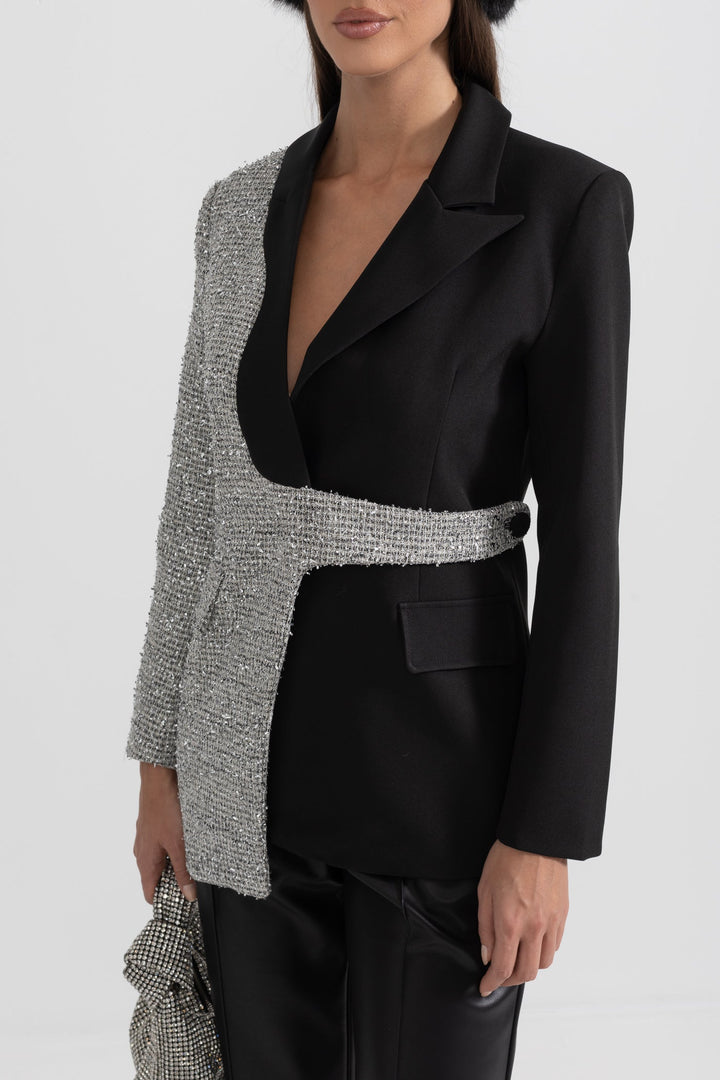 çift renk blazer ceket