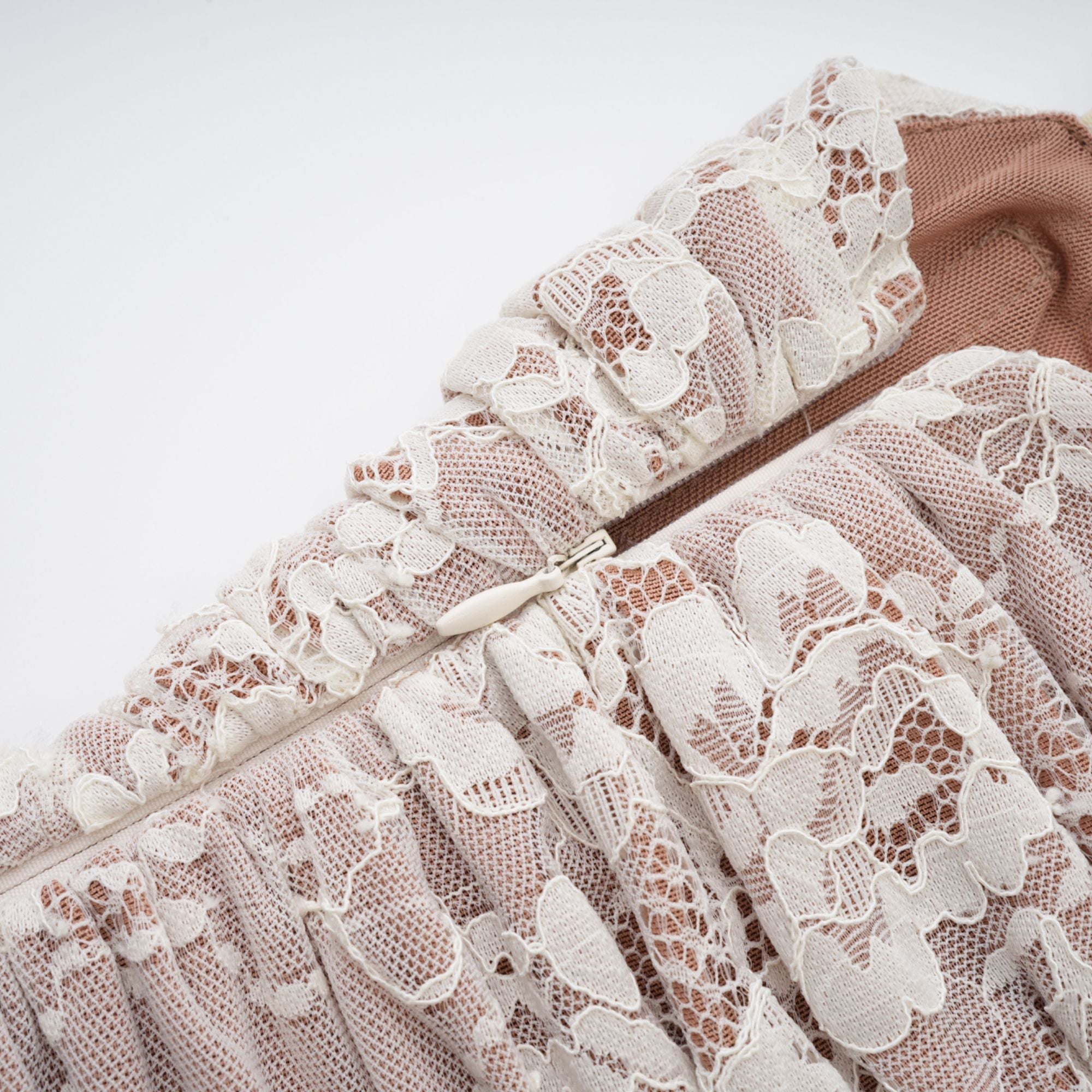 Valérie örgü maksi elbise