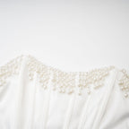 Roseline inci midi elbise